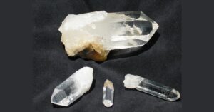 clear quartz crystal photo; Quartz Crystals: A Celestial Point of View